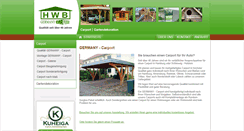Desktop Screenshot of carport-hamburg.de